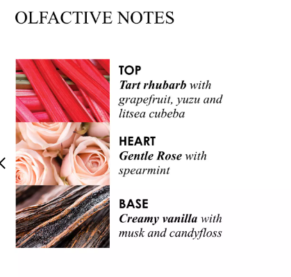 Molton Brown Delicious Rhubarb & Rose Scented Candle 190gm