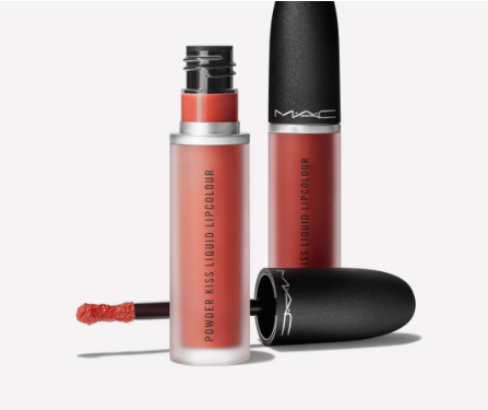 Mac Kiss It Twice Powder Kiss Liquid Duo 2X5ml - Shade : Orange