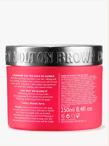Molton Brown Fiery Pink Pepper Pampering Body Polisher 250g