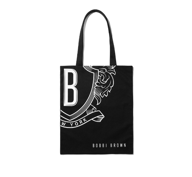 Bobbi Brown Tote Bag Black With Bobbi Brown Logo