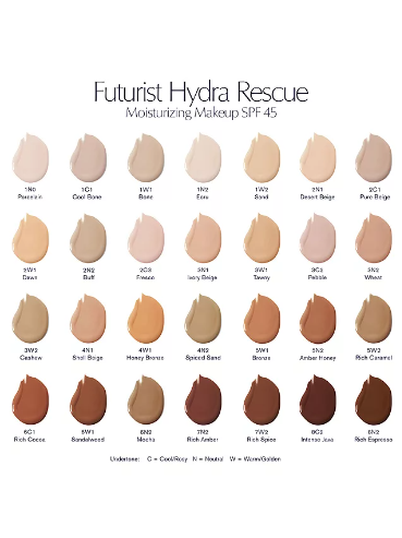 Estée Lauder Futurist Hydra Rescue Moisturizing Makeup SPF45 35ml - Shade: 1C1 Cool Bone