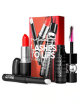Mac Lashes To Lips Kit : Red Lady Danger (607) Black Stack