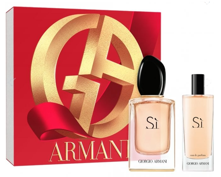 Giorgio Armani Si Eau De Parfum 50ml 15ml Gift Set For Her