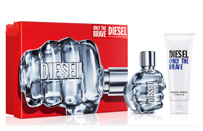 Diesel Only The Brave Eau De Toilette 50ml Gift Set
