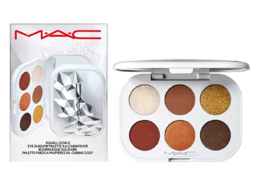 Mac Squall Goals Eye Shadow Palette x6  Cabin Fever  6.25g