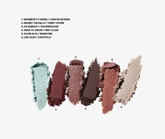 Mac Squall Goals Eye Shadow Palette x 6  Sparkle Storm  6.25g