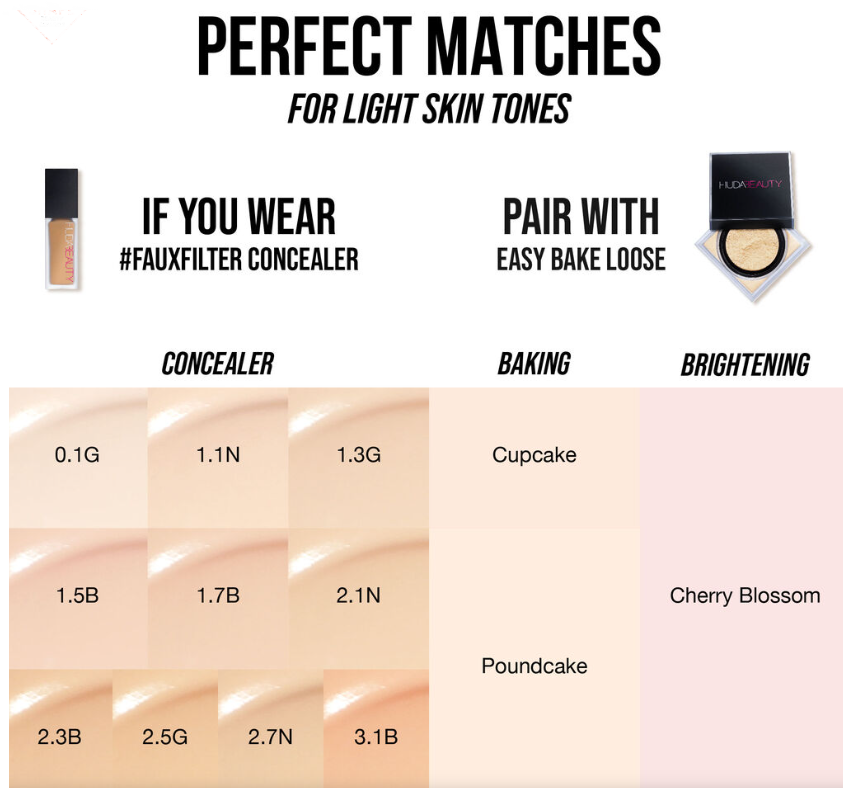 Huda Beauty Easy Bake Loose Baking & Setting Powder 20g - Shade: Pound Cake