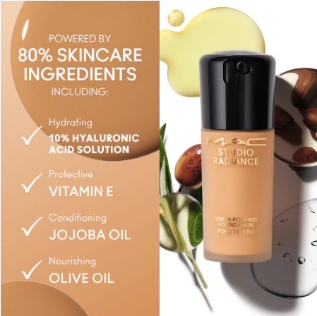 Mac Studio Radiance Serum Powered Foundation 30ml - Shade : NW22