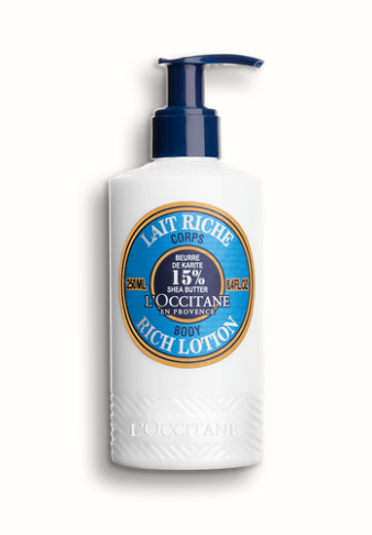 L'occitane Shea Butter Rich Body Lotion 250ml