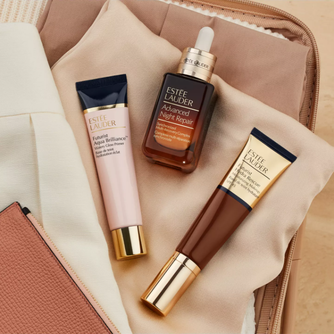 Estee Lauder Futurist Hydra Rescue moisturizing Makeup SPF45  35ML - Shade: 3N2 Wheat