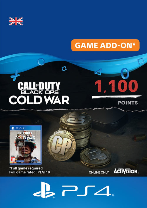 Call Of Duty Black Ops Cold War 1100 Points