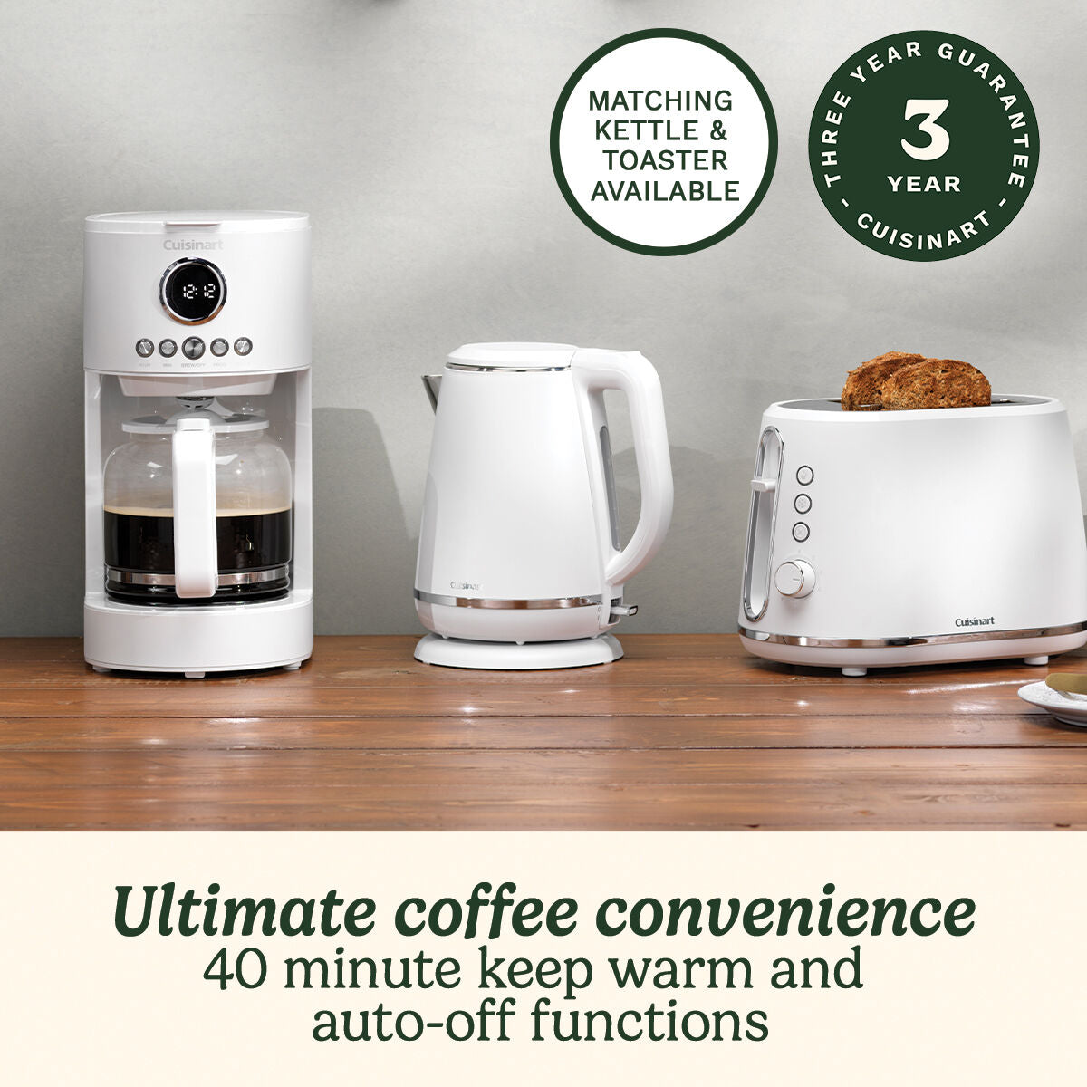 Cuisinart Drip Filter Coffee Maker DCC780WU