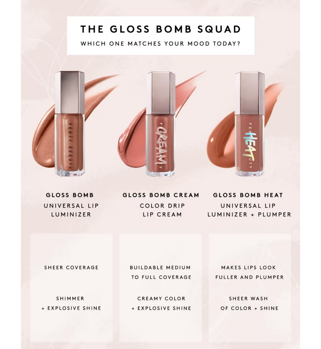Fenty Beauty Gloss Bomb Universal Lip Luminizer 9ml - Shade: 01 Fenty Glow