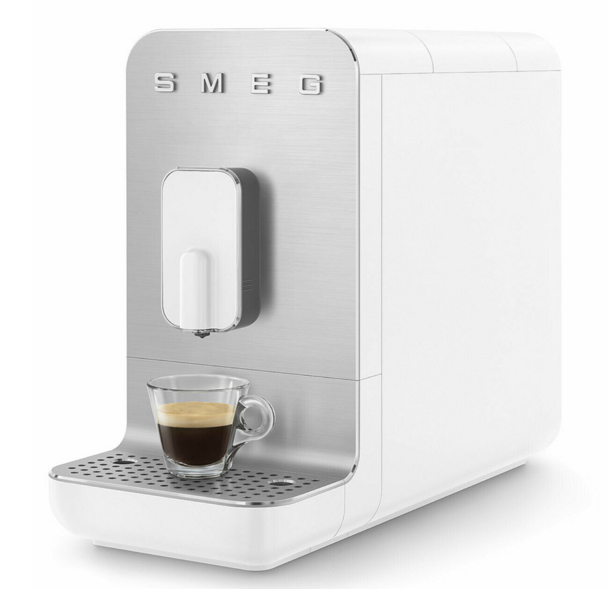 Smeg BCC01WHMUK Bean to Cup Coffee Machine - Matte White