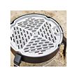 KORPON Portable charcoal barbecue Black
