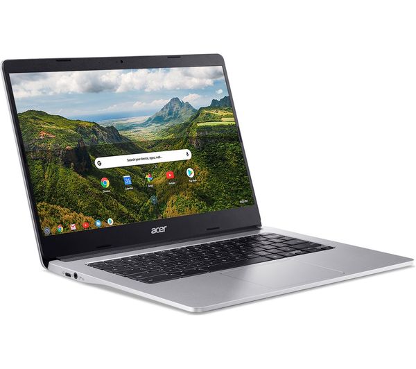 ACER 314 14" Chromebook - MT8183C, 64GB eMMC Storage, 4GB RAM, Pure Silver