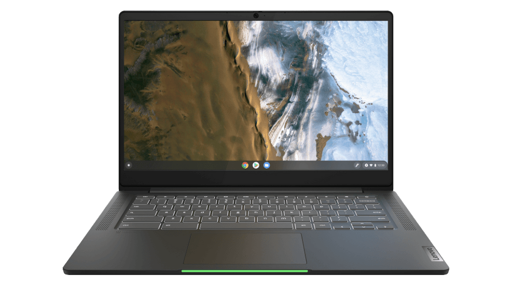 Lenovo IdeaPad 5 Chromebook Laptop, Intel Core i3 Processor, 4GB RAM, 128GB SSD, 14" Full HD, Storm Grey