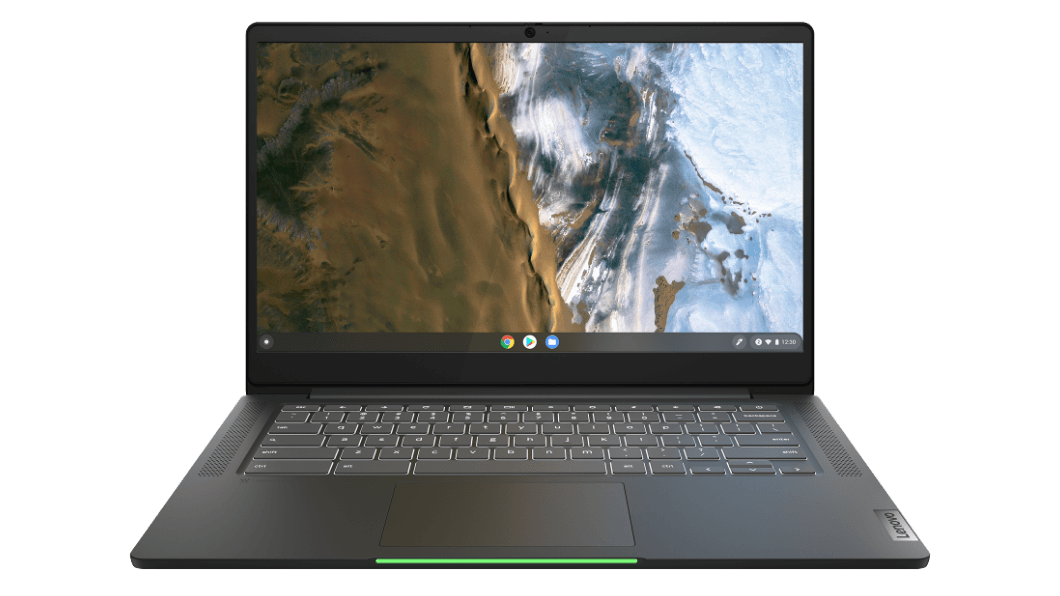 Lenovo IdeaPad 5 Chromebook Laptop, Intel Core i3 Processor, 4GB RAM, 128GB SSD, 14" Full HD, Storm Grey