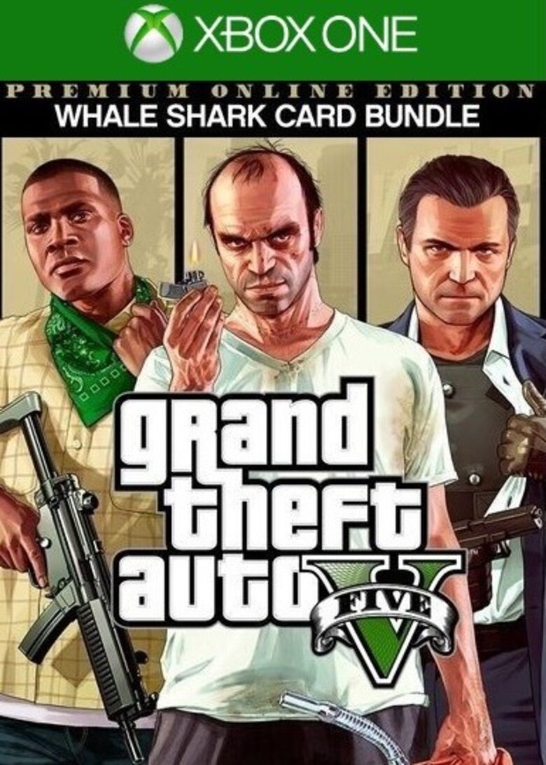 Grand Theft Auto V: Premium Online Edition & Whale Shark Card Bundle - Instant Digital Download
