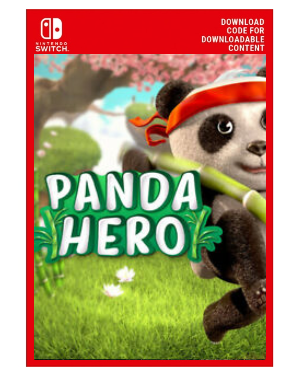 Panda Hero - Nintendo Switch Instant Digital Download