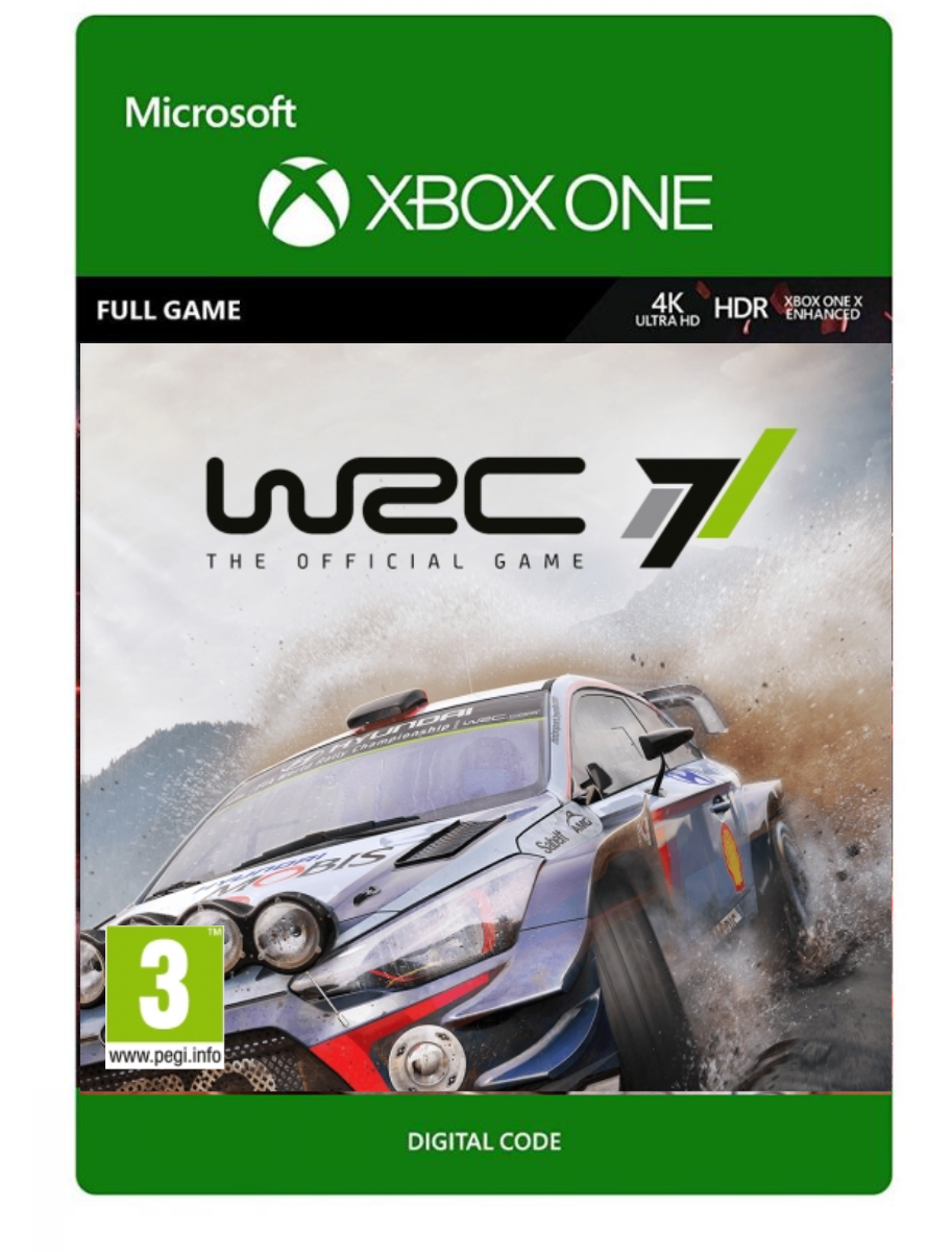 WRC 7 FIA World Rally Championship - Xbox One Instant Digital Download