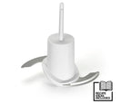 Cuisinart RMC100U Cordless Mini Prep Pro Food Processor - Frosted Pearl
