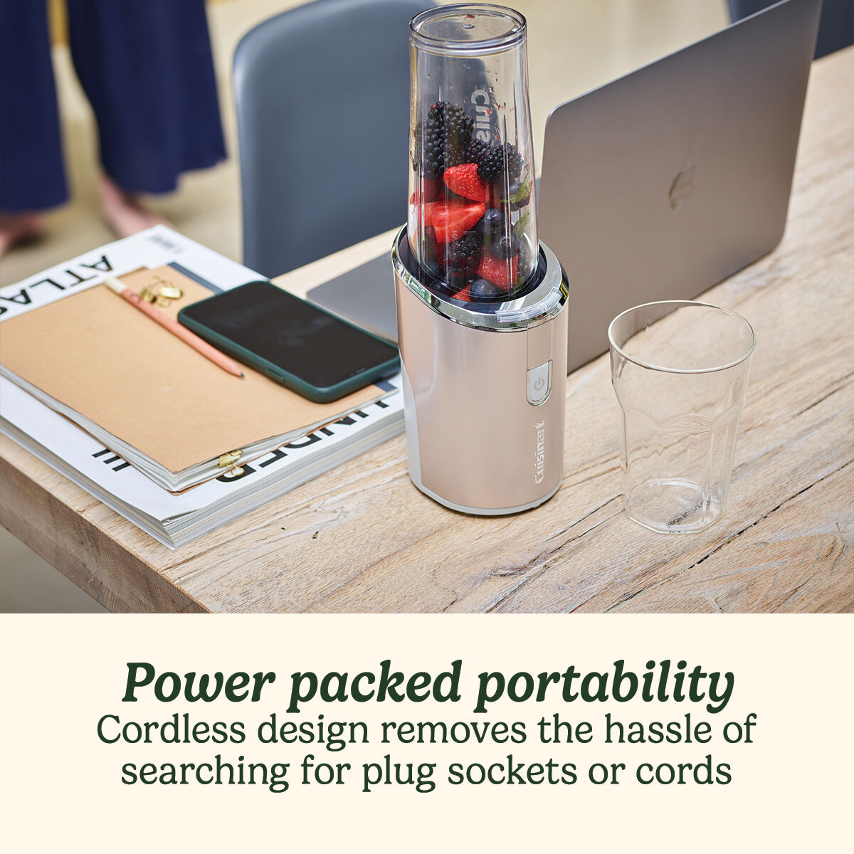 Cuisinart Cordless On The Go Blender RPB100U