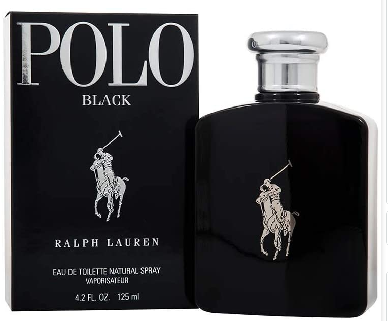 Polo Ralph Lauren Black Eau De Toilette Natural Spray 125ml