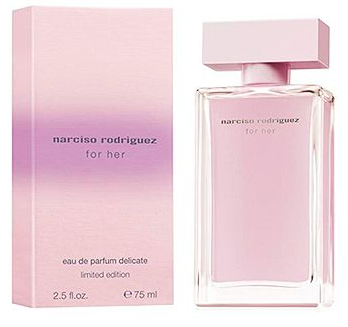Narciso Rodriguez for Her Eau De Parfum Delicate Limited Edition 75ml