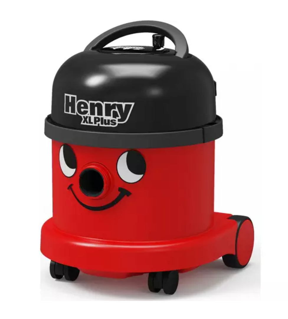 NUMATIC Henry XL Plus Cylinder Vacuum Cleaner - Red/Black