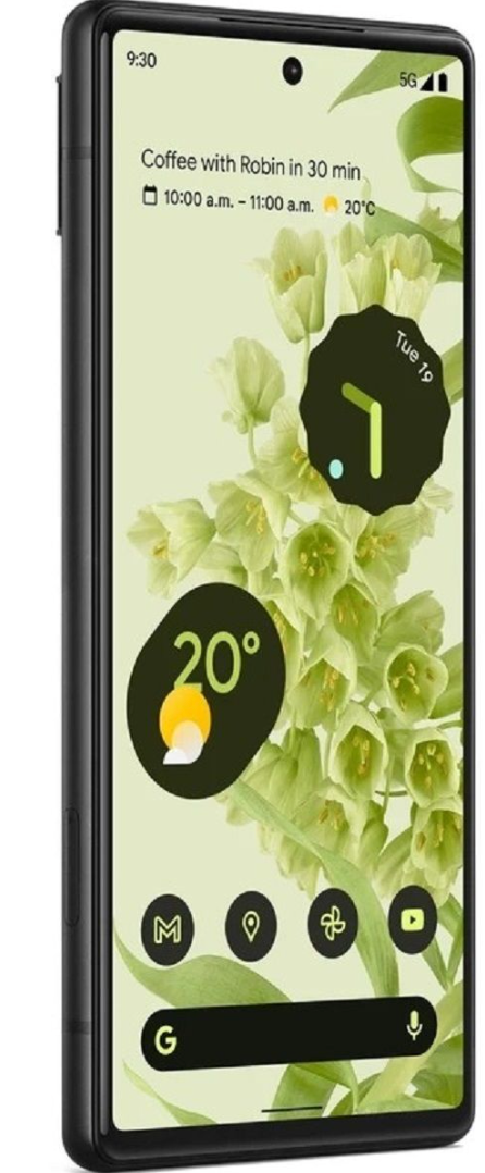 Google Pixel 6 5G Smartphone - 128GB Storage, 8GB RAM, Sorta Seafoam