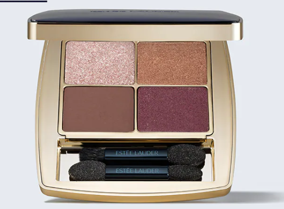Estee Lauder Pure Color Envy Luxe Eyeshadow Quad - Shade : 01 Rebel Petals