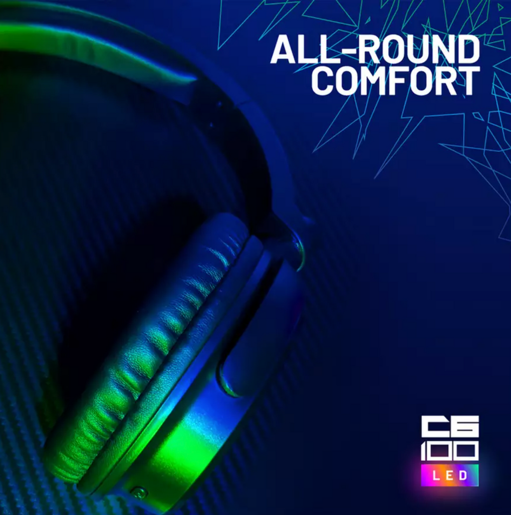 STEALTH C6-100 Light Up Gaming Headset