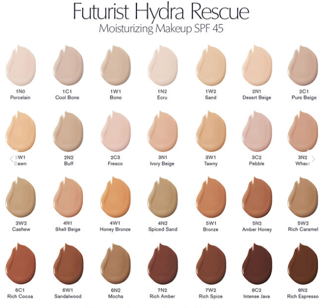 Estée Lauder Futurist Hydra Rescue Moisturising Foundation SPF 45 35ml - Shade: 1W2 Sand