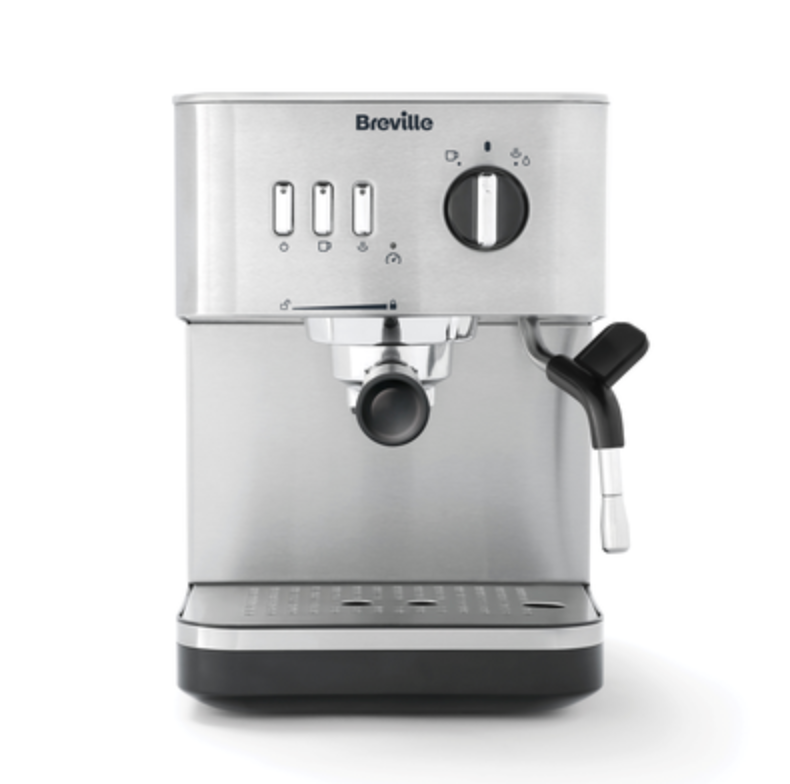 Breville Bijou Coffee Machine - Silver