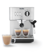 Breville Bijou Coffee Machine - Silver
