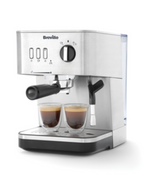Breville Bijou Coffee Machine - Silver