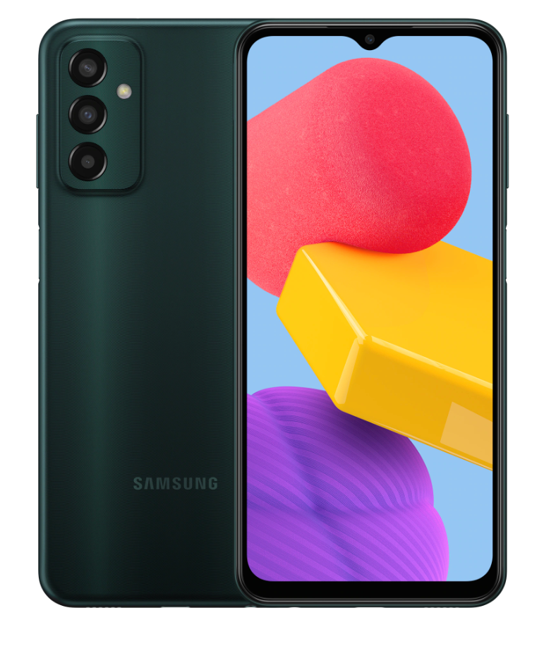 Samsung Galaxy M13 Smartphone - 64GB Storage, 4GB RAM, Deep Green