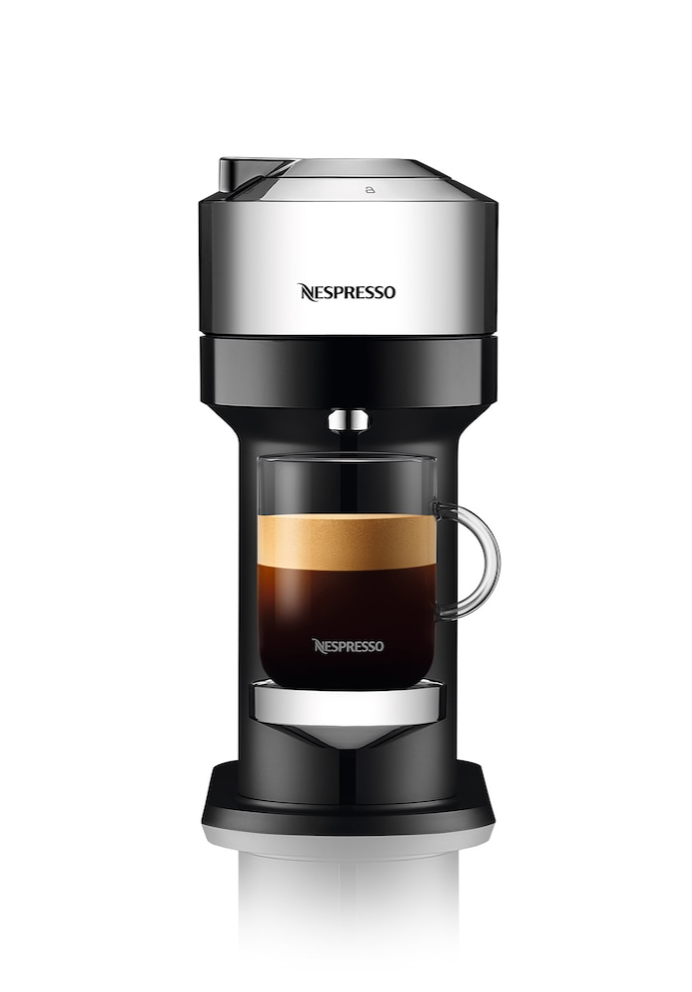Nespresso Vertuo Next Coffee Machine - Chrome