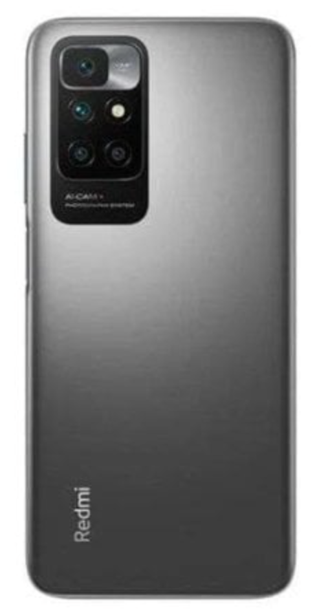 Xiaomi Redmi 10 2022 Smartphone - 128GB Storage, 4GB RAM, Carbon Gray