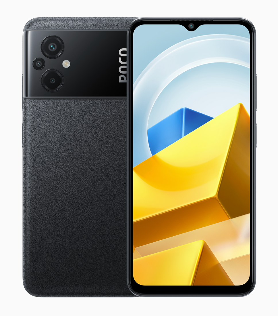 Xiaomi Poco M5 Smartphone - 128GB Storage, 4GB RAM, Black