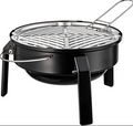 KORPON Portable charcoal barbecue Black