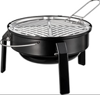 KORPON Portable charcoal barbecue Black