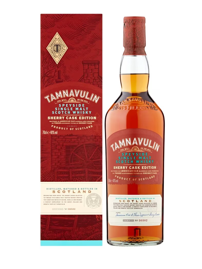 Tamnavulin Speyside Single Malt Sherry Cask Whisky70cl