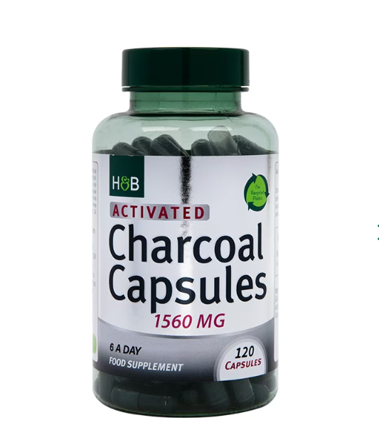 Holland & Barrett Activated Charcoal 120 Capsules