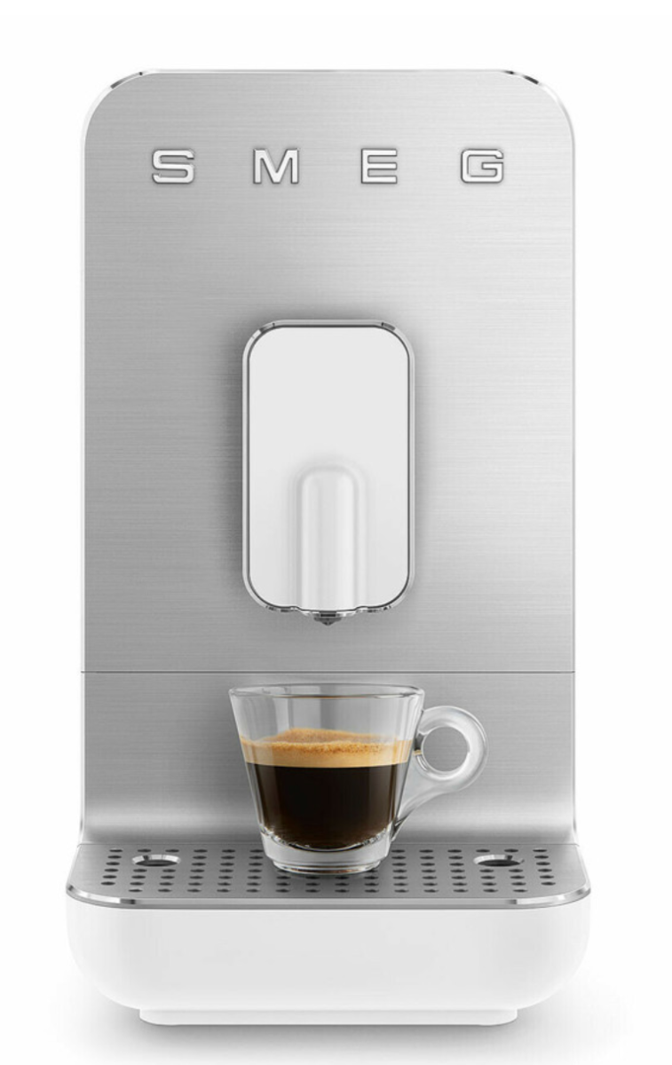 Smeg BCC01WHMUK Bean to Cup Coffee Machine - Matte White