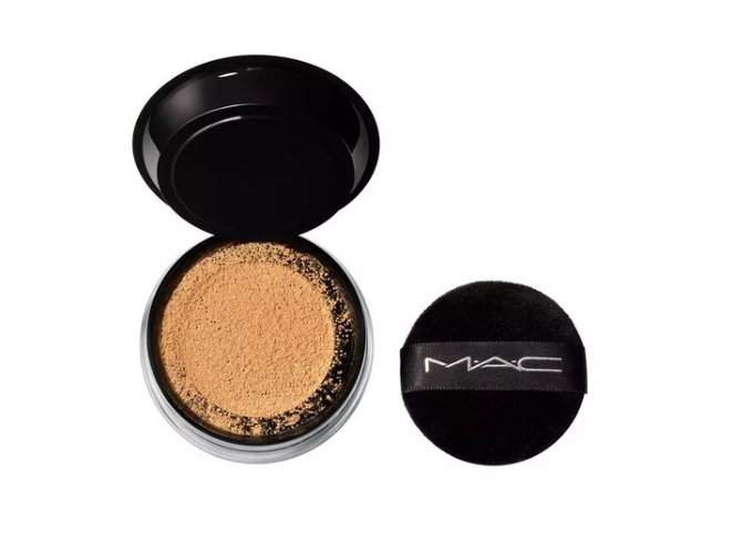 Mac Studio Fix Pro Set + Blur Weightless Loose Powder 12g -Shade: Medium Deep