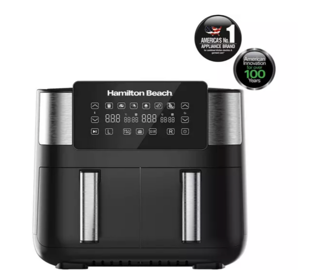 HAMILTON BEACH HealthyCook HB4006 Air Fryer - Black & Silver