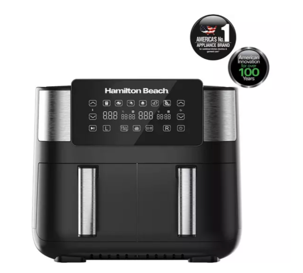 HAMILTON BEACH HealthyCook HB4006 Air Fryer - Black & Silver