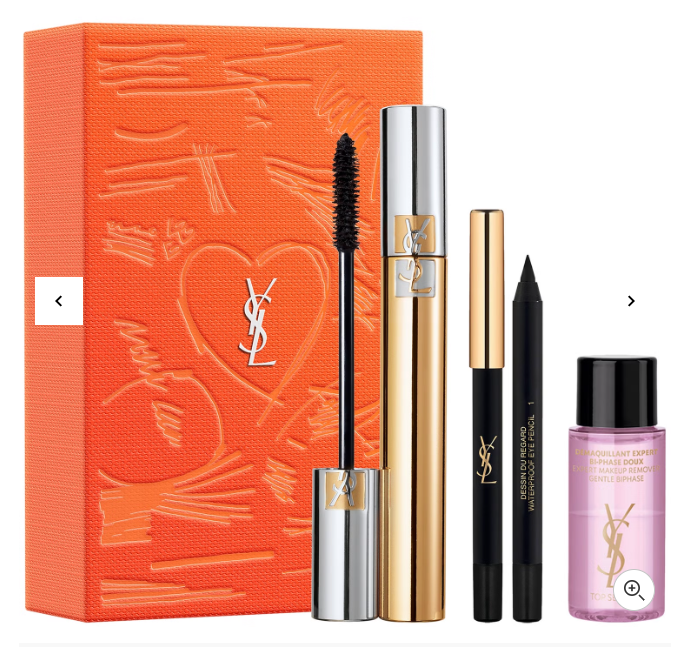 Yves Saint Laurent Mascara Faux Effect Cills, Mini Dessin du Rouge and Biphase Set (Worth £49.00)